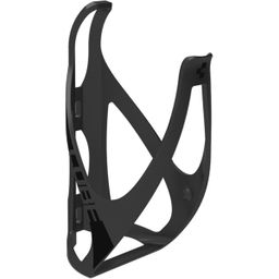 Cube bottle cage hpp matt irridium/glossy black