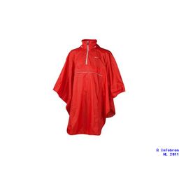 Agu Regenjas track poncho rood kids (8717565089686)