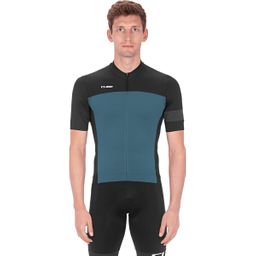 Cube blackline jersey s/s black/smoke blue l (4250589492550)
