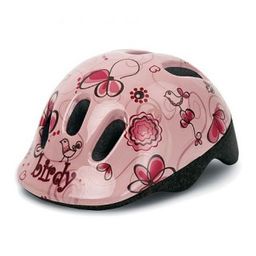 Polisport helm Birdy XXS 44-48 cm creme/roze