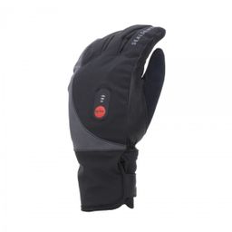 Sealskinz SS Waterproof Heated Cycle Glove-Black-S (5055754426236)