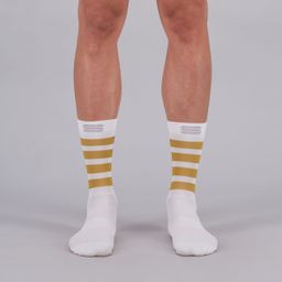 Sportful Mate Socks-White Anthracite Gold-M/L (8050949013366)