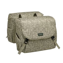 New Looxs fietstas dubbel Mondi Joy Ivy walnut (8714827983348)