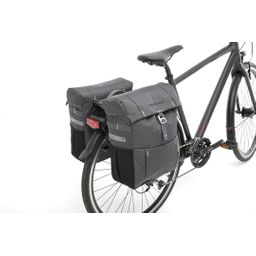 New Looxs fietstas dubbel Vigo grey MIK (8714827983423)