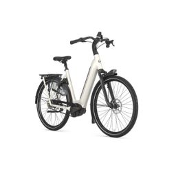 GAZELLE Grenoble C5 DN5 600 wH Dames Ivory White Mat 49cm 2025 (8717231002490)