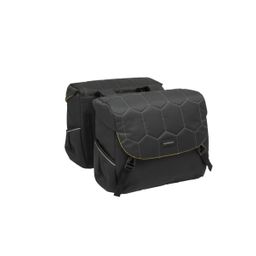 New Looxs fietstas dubbel Mondi Joy Quilted black (8714827983379)