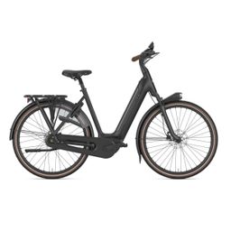 GAZELLE Grenoble C8+ Dames Black Mat 49cm 2025 (8717231004500)