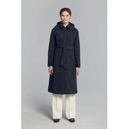 Basil trenchcoat Mosse dames Night Blue XL (8715019401961)