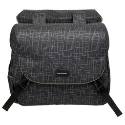 New Looxs fietstas dubbel Mondi Joy Ivy black (8714827983331)