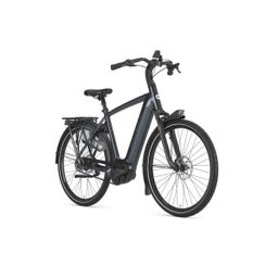 GAZELLE Grenoble C5 600Wh Heren Anthracite Grey Glans 57cm 2025 (8717231002469)