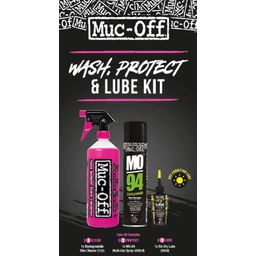 Muc-off wash protect & lube kit (dry lube version) (5037835204391)