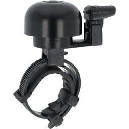 Simson Fietsbel Mini met flexibele band 32mm - zwart (8711646935763)
