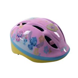 Merkloos Kinder Helm Disney Stitch Roze 52-56Cm (8715347010392)