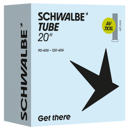 Schwalbe Binnenband AV7XXL 20" / 90/120-406 - 40mm ventiel (4026495960205)