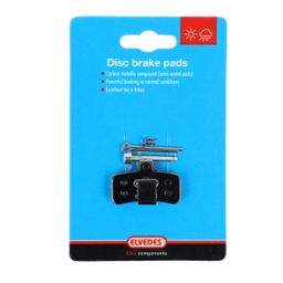 Elvedes schijfremblok Shim BR-M810 metallic carbon (8716706023145)