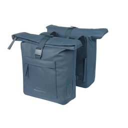 Basil fietstas dubbel Brooklyn marine blauw 41L (8715019185472)