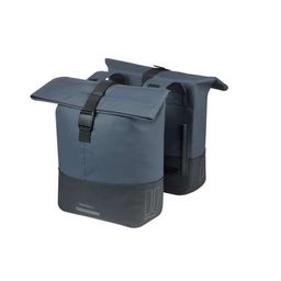 Basil fietstas dubbel Cove marine blauw/zwart 28-3 (8715019185038)