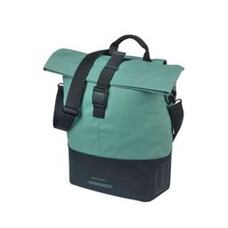 Basil shoppertas Cove MIK Hooks zilvergroen/zwart (8715019184963)