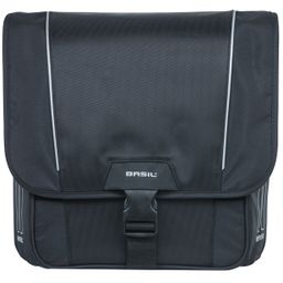 Basil fietstas dubbel Sport Design MIK zwart (8715019177873)