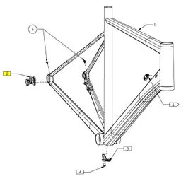 CUBE Hanger Attain/Agree/Cross Race/Gravel (4250589462782)