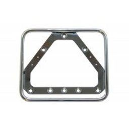 Univ Kentekenplaat houder retro chroom (8715705043239)