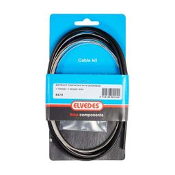 Elvedes schakel kabel Nexus rvs zw (8716706001204)