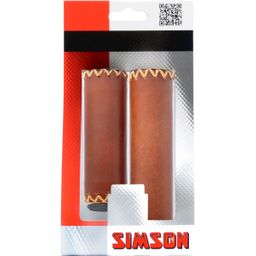 020448 simson handvatten leder bruin lang/kort (8711646204487)