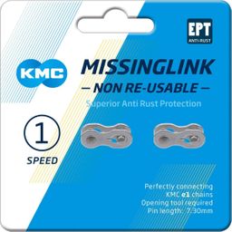 Kmc sluitschakel missinglink e1nr ept zilver kaart (4715575896861)