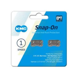 Kmc sluitschakel snap on narrow 3/32" ept kaart p/ (4715575896977)