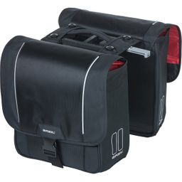 Basil fietstas dubbel Sport Design MIK zwart (8715019177873)