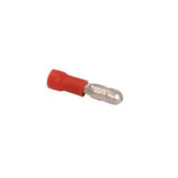 Univ Bofix 246210 AMP Kabelschoen man rond 4.0mm rood p/25 (8717289107284)