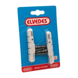 Elvedes v-brake remblok inbus white compound kaart (8716706014709)