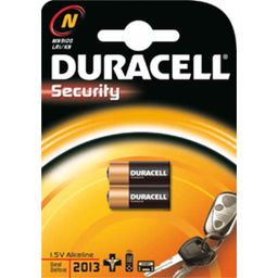 Batterij duracell lr1/kn p/2 security alkaline 1.5 (5000394203983)