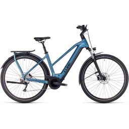 CUBE KATHMANDU HYBRID ONE 750 BLUE/BLACK , Blue/black