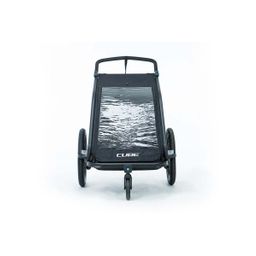 Cube kids trailer double cmpt black (4054571224835)