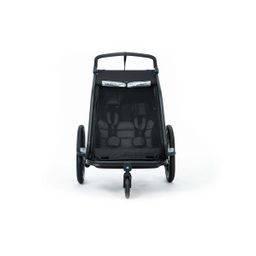Cube kids trailer double cmpt black (4054571224835)