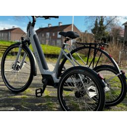 CUBE TWORBY 3 WIELER SUPREME HYBRID ONE 500 GREY/GREY 2, Grey/grey (4054571392312)