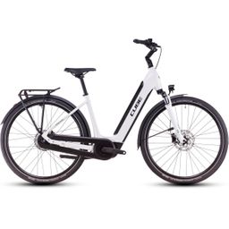 CUBE SUPREME HYBRID COMFORT, Metallicwhite/black (4054571464026)