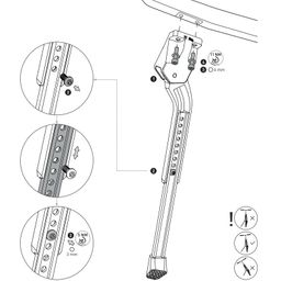 Acid kickstand fm black (4054571188083)