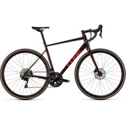 CUBE ATTAIN SLX DEEPRED/RED Heren Deepred/red 50cm