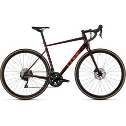 CUBE ATTAIN SLX DEEPRED/RED 2023, Deepred/red