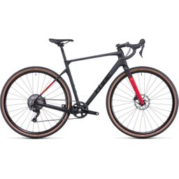 CUBE NUROAD C:62 PRO CARBON/RED 2022, Carbon/red (4054571371577)