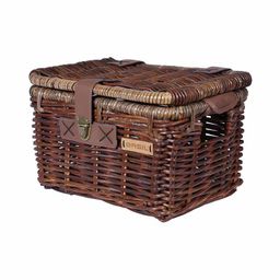 Basil mand riet Denton S 19L + deksel brown 35x24x (8715019130601)