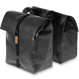 Basil Urban Dry dubbele tas 50-liter solid black 17659 (8715019176593)