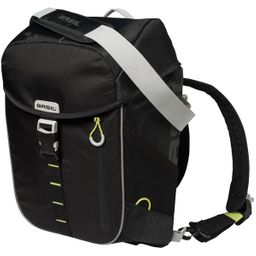Basil Miles Daypack 14L Pakaftas Black lime 17750 (8715019177507)