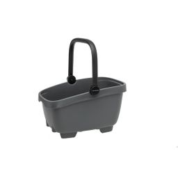 Newlooxs mand Clipper 28L met hengsel RackTime 2.0 antraciet (8714827984734)