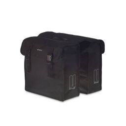 Basil Mara XL dubbele fietstas 35-liter zwart 17108 (8715019171086)
