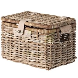 Basil opbergmand luxe Denton middel natuurlijk grijs (8715019130465)