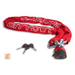 Slot ketting citycat red chain 150cm art 4 (8714868029500)