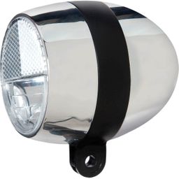 Cortina koplamp Amsterdam aan/uit dynamo chroom zw (8719461001106)
